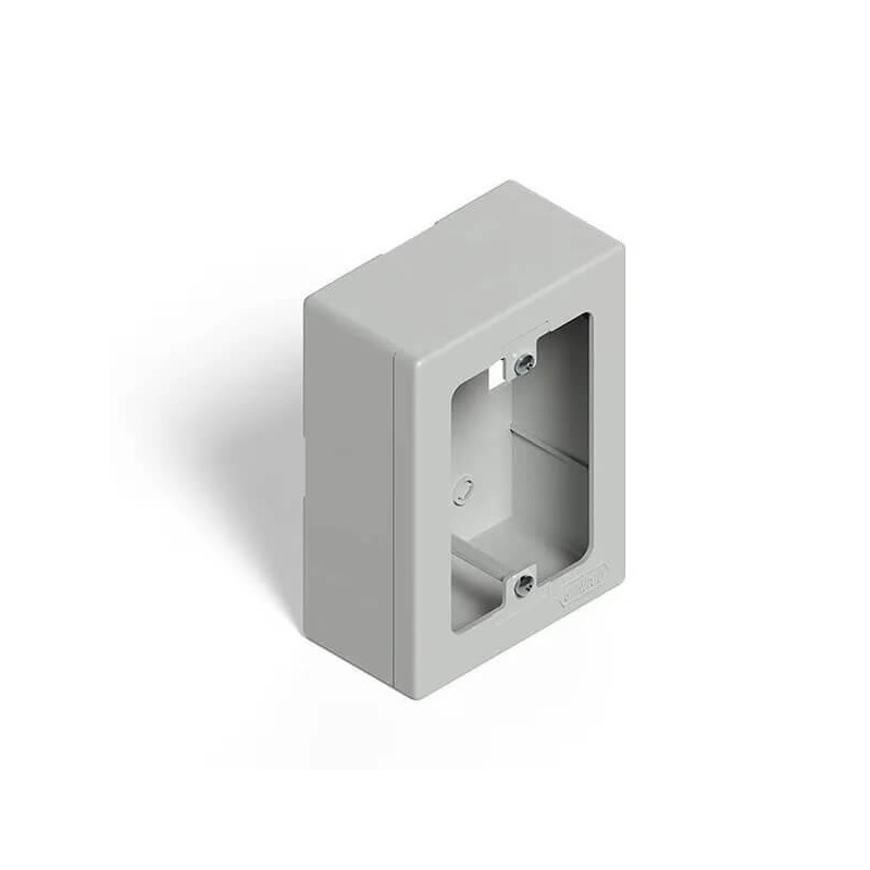 Caja rectangular SISTELECTRIC exterior blanco 8,5x13x5cm