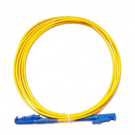 Patchcord fibra óptica monomodo e2000-fc duplex 3m