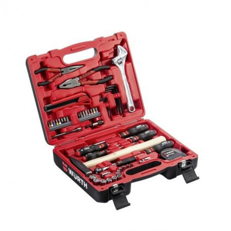 Set de Herramientas WURTH REINHOLD 50 Piezas con Maletín y Tubos Hex Edicion Limitada