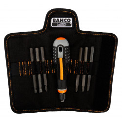 Set de destornilladores bahco ergo be8571 de 1/4 varillas intercambiables