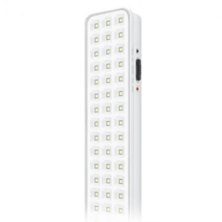 Luz de emergencia MACROLED smd 90leds 2 3.7V 2.2Ah luz blanca fría