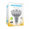 Lámpara led MACROLED PAR30 30w 2850lm 3000ºk luz cálida