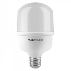 Lámpara led macroled highpower bulbón e27 20w 1800lm 6500ºk luz blanco frio