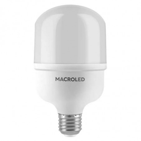 Lámpara led MACROLED highpower bulbón E27 20w 1800lm 6500ºk luz fría