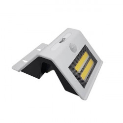 Luz solar NISUTA para pared con sensor de movimiento y luz secundaria