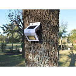 Luz solar NISUTA para pared con sensor de movimiento y luz secundaria