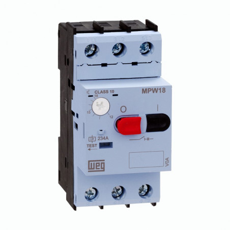 Guardamotor WEG MPW18-3-U004 regulable 2,5-4a 0,33cv 380v