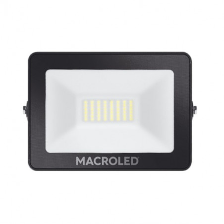 Proyector led MACROLED IP65 30w 2400lm 6500ºk luz fría
