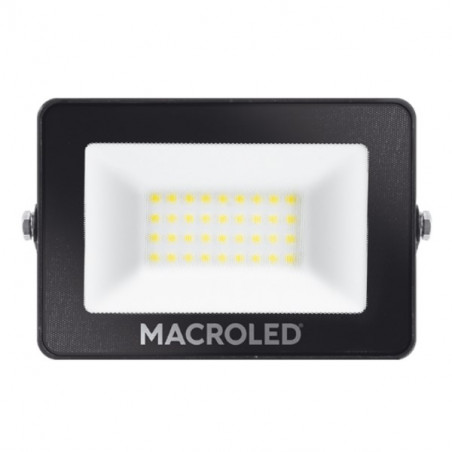 Proyector Led MACROLED IP65 50w 4000lm 6500ºk luz fría