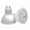 Lámpara led MACROLED dicroica eco 38º GU10 7W 2700K luz cálida