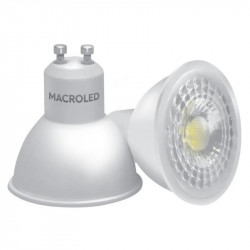 Lámpara led MACROLED CPS-DP-GU10-20D dicroica dimer eco 7w gu10 4500ºk luz neutra