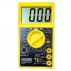 Tester multimetro digital BAROVO MUL860U visor display