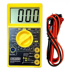 Tester multimetro digital BAROVO MUL860U visor display