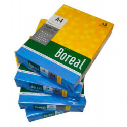 Resma boreal 500 hojas papel a4 75gr
