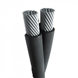 Cable preensamblado aluminio 2 x 25mm2 aislado xlpe