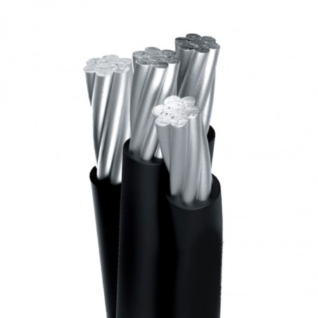 Cable preensamblado de aluminio categoria ii 3 x 120 + 1 x 50mm2 pant 16mm