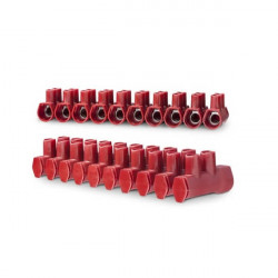 Bornera pryde tekox pro6 de 10 polos pa6 2.5mm  4.00mm