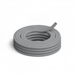 Caño corrugado TECNOCOM 32mm 1 1/4 semipesado ignífugo