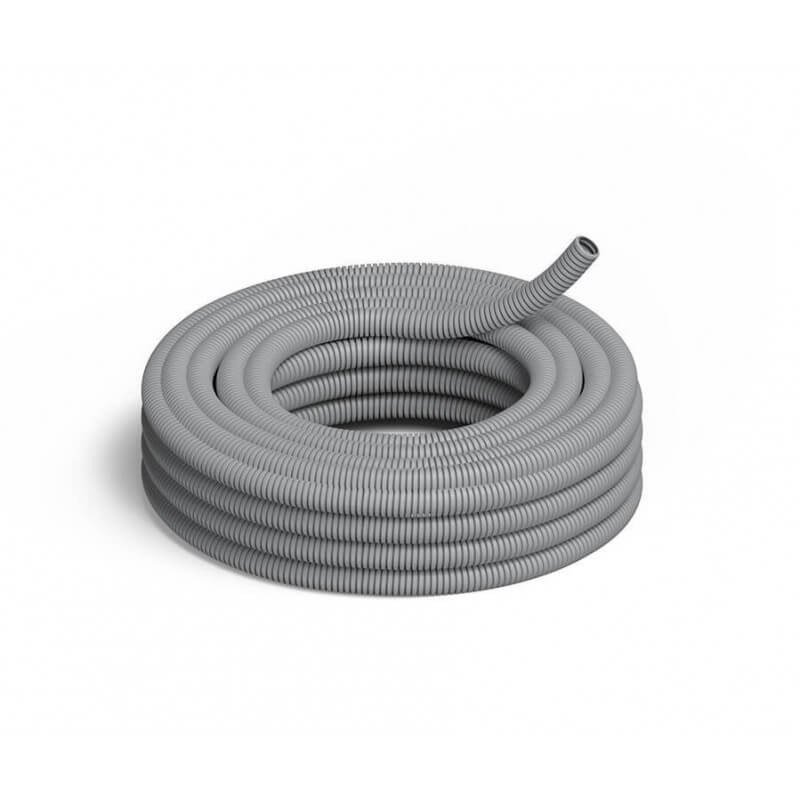 Caño corrugado TECNOCOM 32mm 1 1/4 semipesado ignífugo