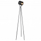 Lámpara de pie CIVAL CINE con trípode negro