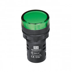 Señalizador luminoso WEG compacto CEW-SM2-E26 24v verde