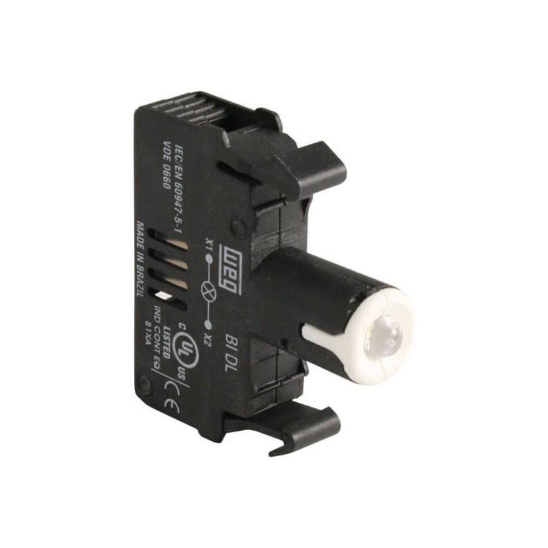 Bloque de iluminación WEG CSW-BIDL0-D66 led incoloro 220-240vca/Vcc Bloque de iluminación WEG CSW-BIDL0-D66 led incoloro 220-240vca/Vcc