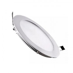 Panel embutido led SILVERLIGHT SLDLR12WC circular 12w 3000k luz cálida
