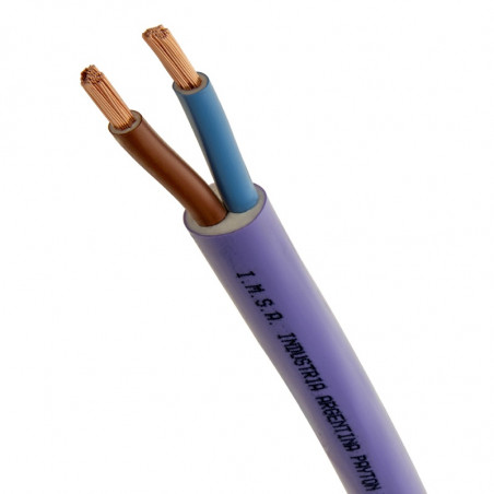 Cable subterraneo de cobre xlpe  1,1 kv  2x  16    mm2 iram 2178
