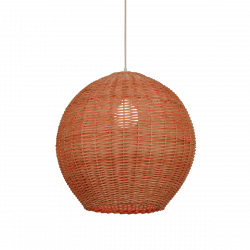 Campana de mimbre globo CARILUX 40cm