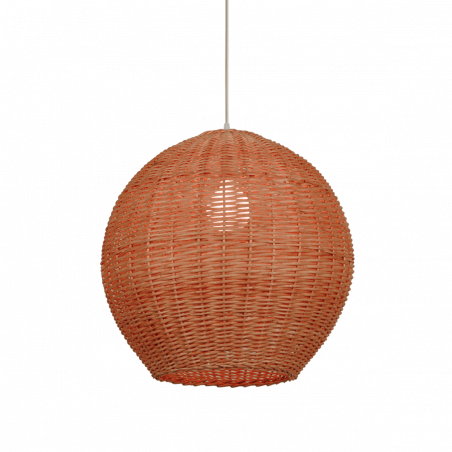 Campana de mimbre globo CARILUX 40cm
