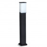 Farol F.W. cuadrada para 1 luz E27 50cm negro