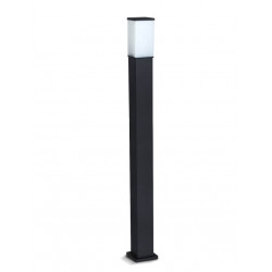 Farola FW Cuadrada E27 100cms Negra