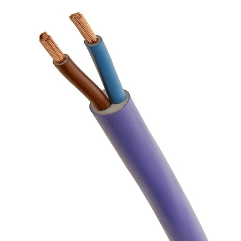 Cable Subterraneo cobre pvc 1,1kV 2x4mm2 por metro IRAM 2178