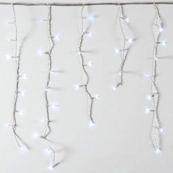 Luz navidad lluvia 3x3 300 led luz blanca fria