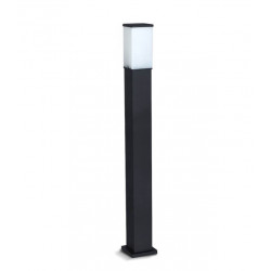 Farola FW Cuadrada E27 80cms Negra