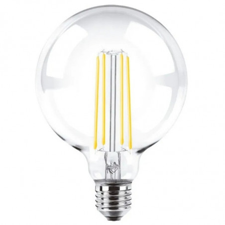 Lámpara led MACROLED filamento globo dimer 8w 1080lm E27 2700ºk luz cálida