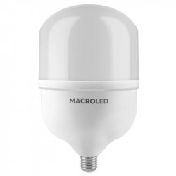Lámpara led MACROLED highpower bulbón 40w 3600lm 6500ºk luz blanco frío