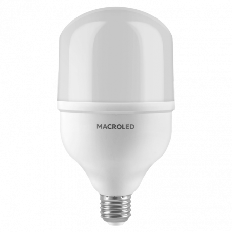 Lámpara led MACROLED highpower bulbón 30w 2700lm 6500ºk luz fría