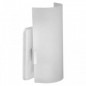Difusor FERROLUX ROMA tipo tubo para 1 luz E27 blanco