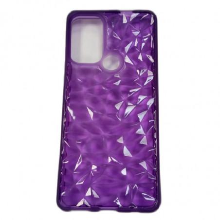 Protector tpu diamond 3d para motorola g60s colores varios
