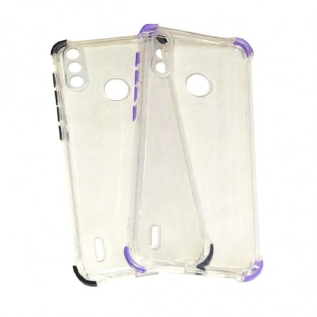 Protector SOUL tpu border universal para motorola e7i colores mate varios