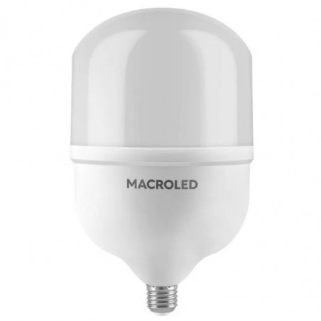 Lámpara led MACROLED highpower bulbón 60w 5400lm 6500ºk luz blanco frío