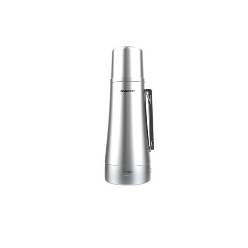 Termo eléctrico PEABODY PE-ET1000s 1 litro 700W acero inoxidable gris