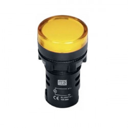 Señalizador luminoso weg compacto cew-sm3-d23 22v amarillo