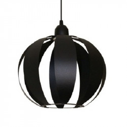 Colgante FERROLUX C-104 FLORALIS tecno E27 negro texturado