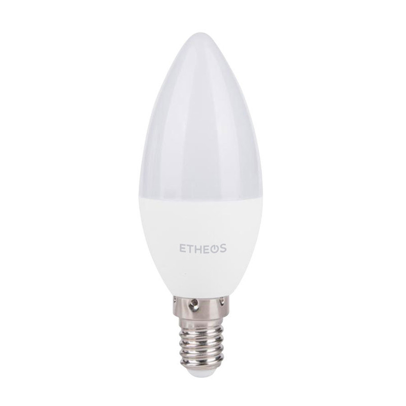 Lámpara led ETHEOS diseño velita e14 5w 6500°k luz fría