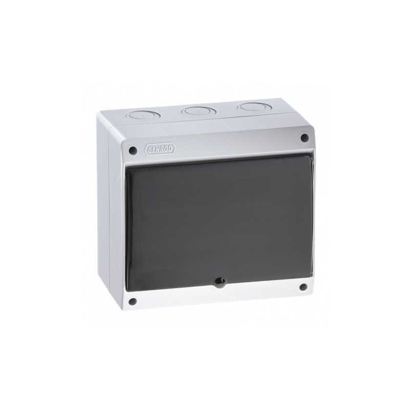 Caja para térmicas SISTELECTRIC 8 módulos exterior blanco Caja para térmicas SISTELECTRIC 8 módulos exterior blanco