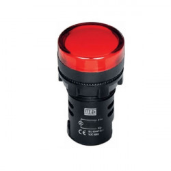 Señalizador luminoso WEG compacto CEW-SM1-D23 22v rojo