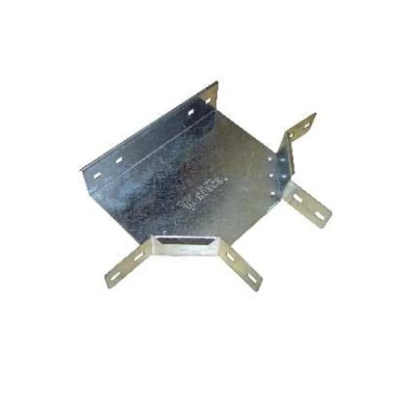 Unión t BASICA de 50 mm para bandeja perforada con clips y flags