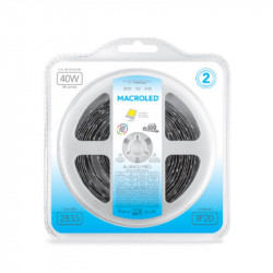 Tira led MACROLED flexible IP20 12W 60led 12vcc luz fría por metro